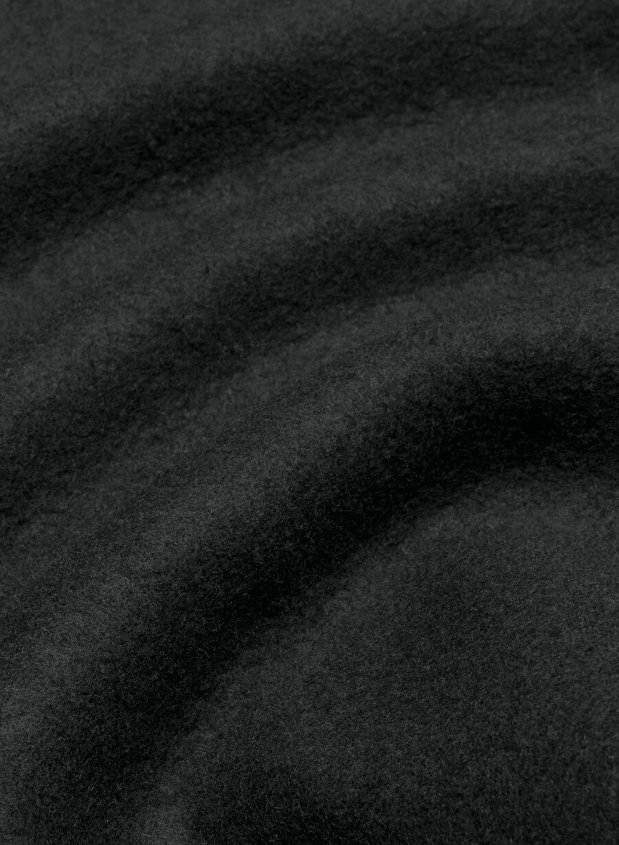 cozy sweatfleece mega straight sweatpant black