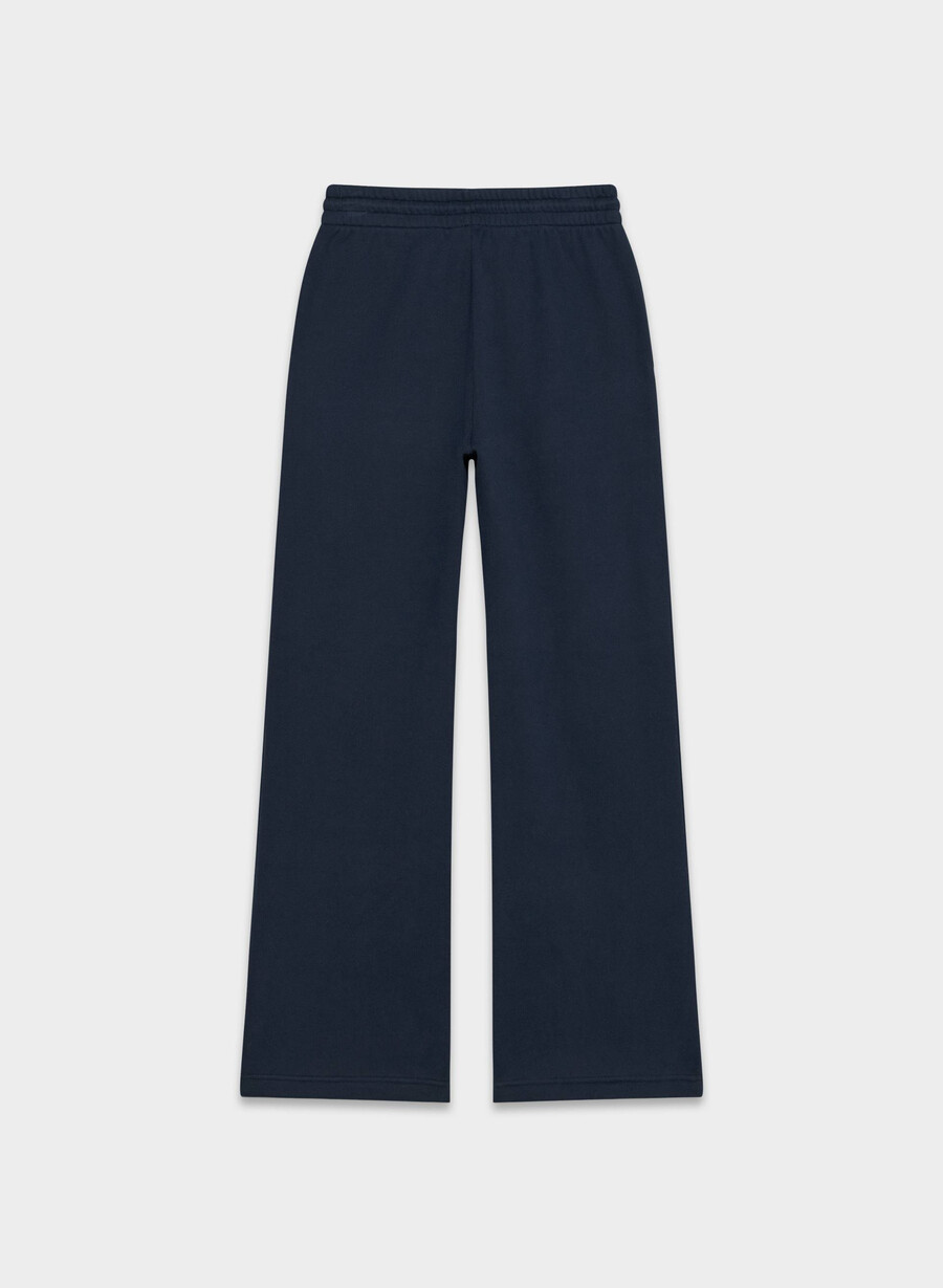 cozy sweatfleece boyfriend wide sweatpant admiral
