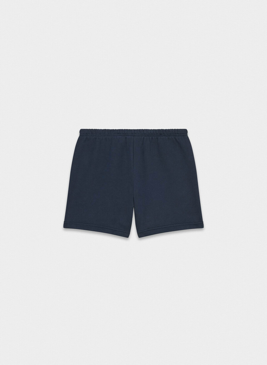 cozy sweatfleece perfect hi-rise mini short admiral