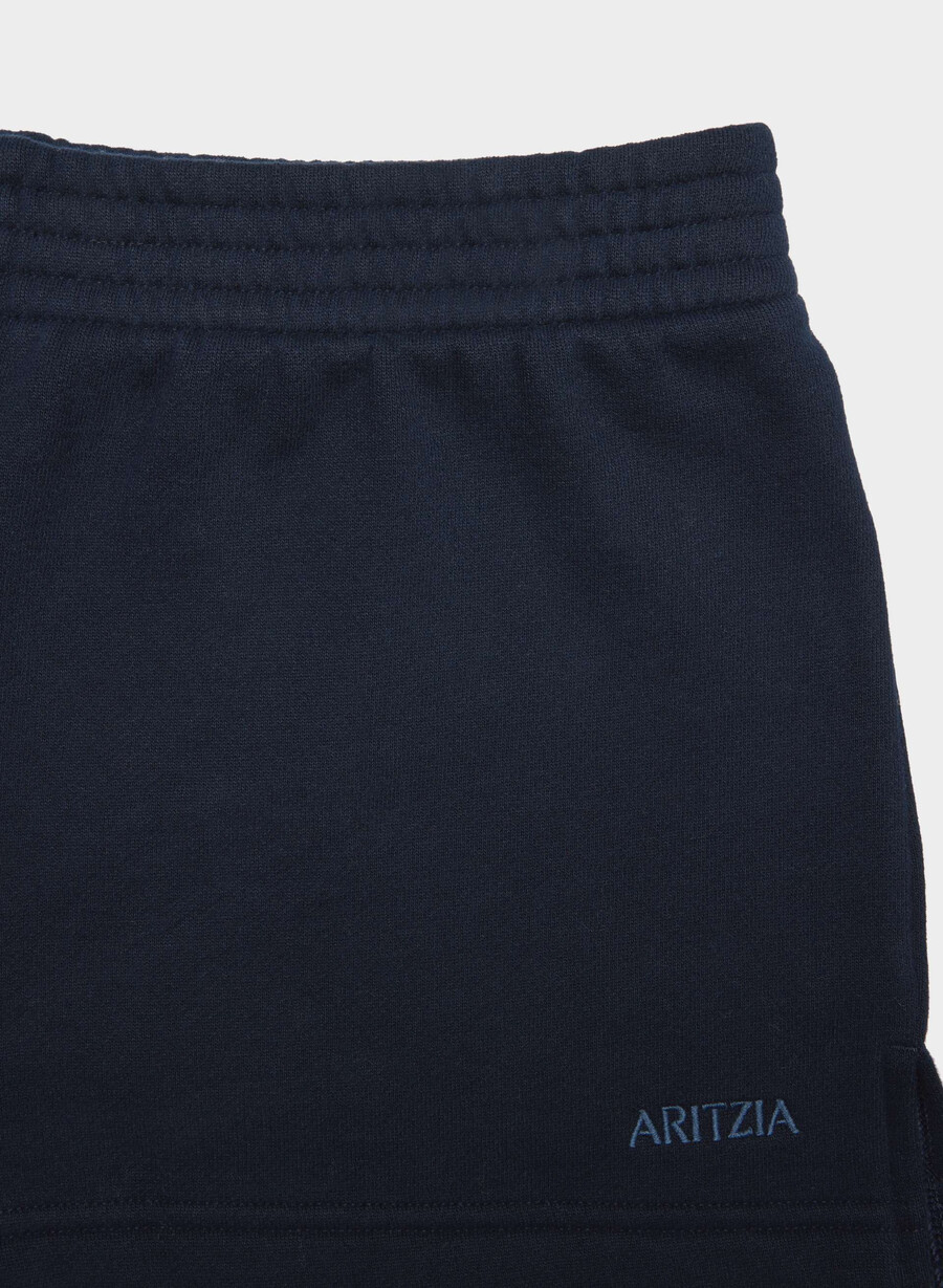 cozy sweatfleece perfect micro short admiral