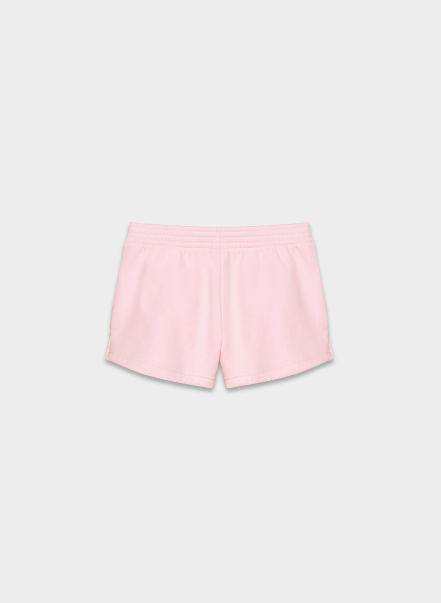 cozy sweatfleece perfect micro short villa pink