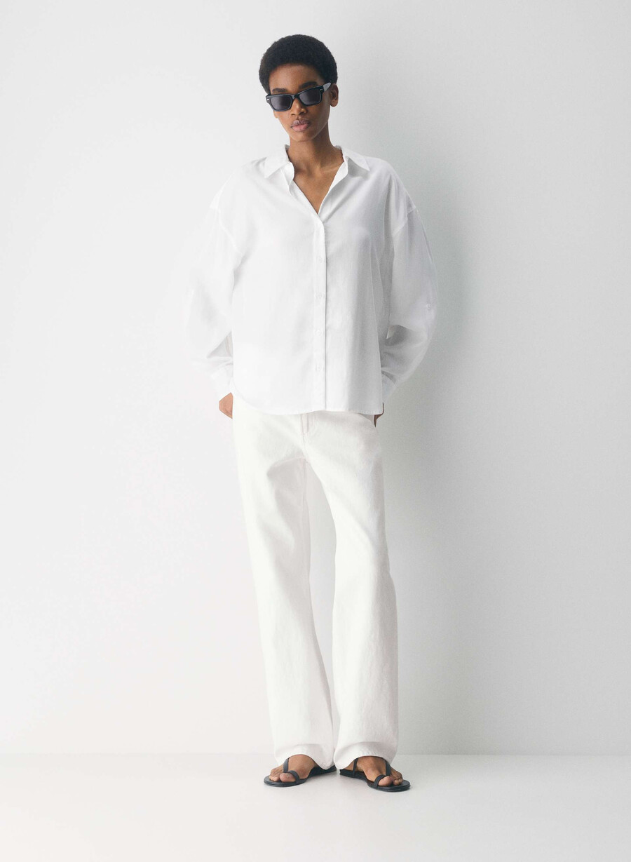 archive shirt white