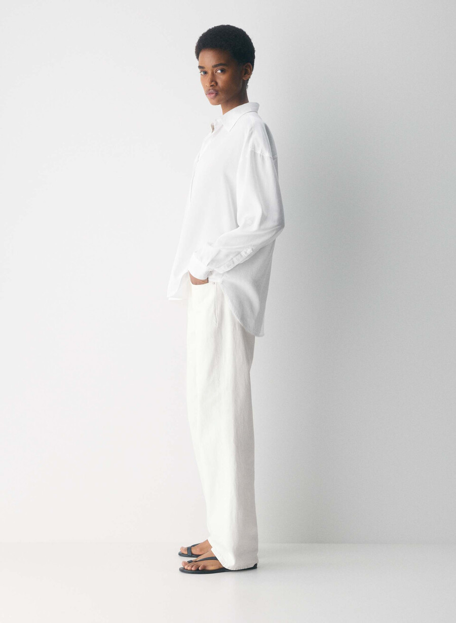 archive shirt white