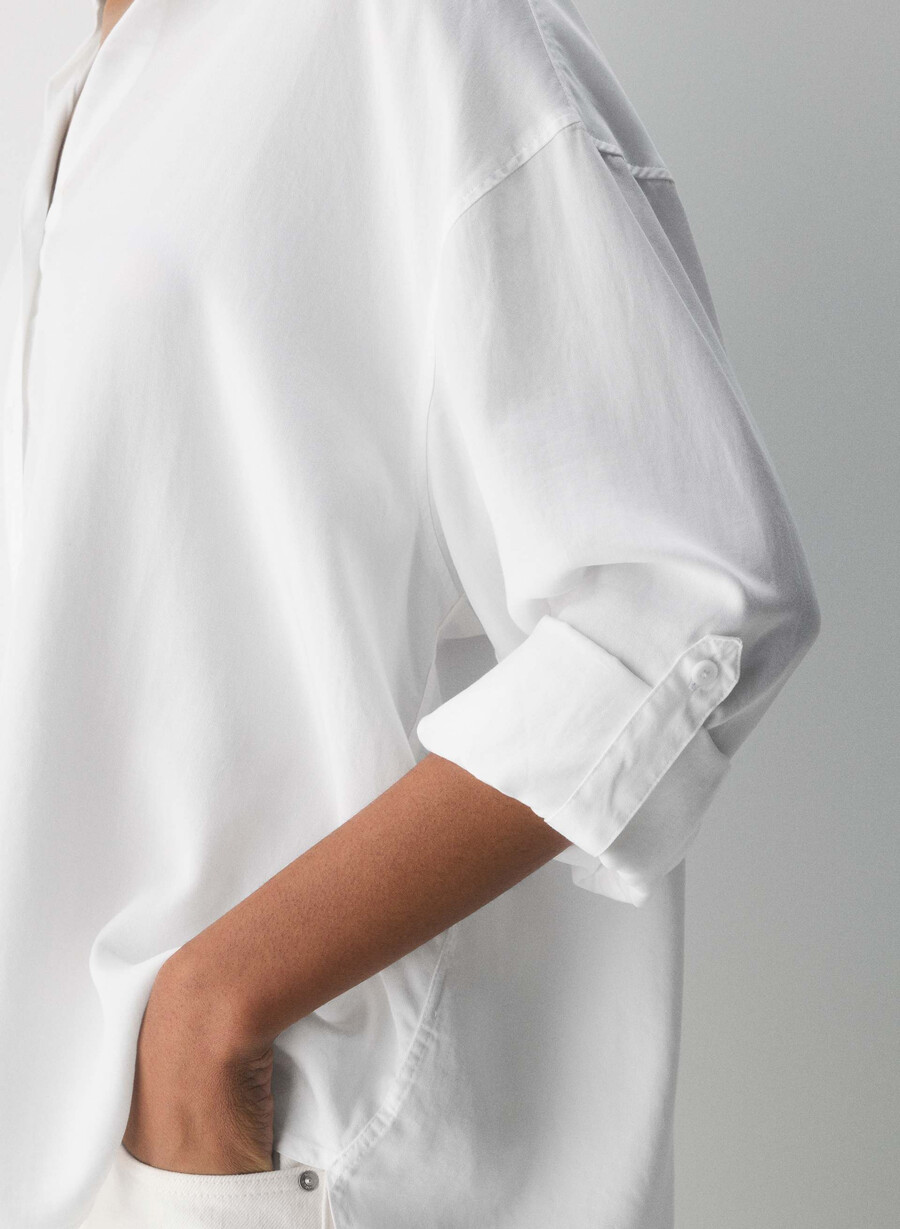 archive shirt white