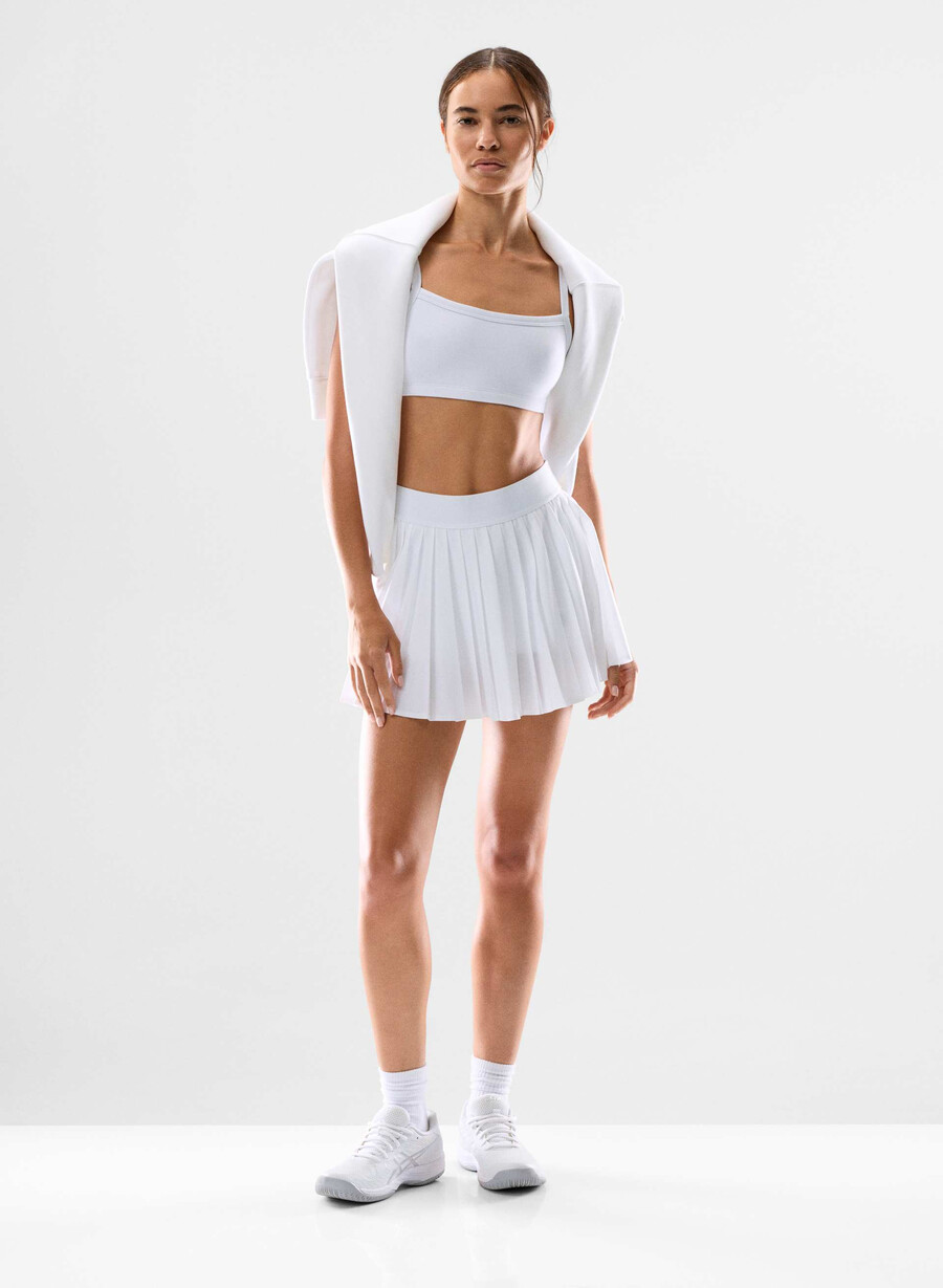 movetech tennis pro micro skirt white