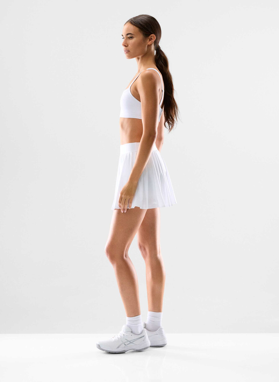 movetech tennis pro micro skirt white