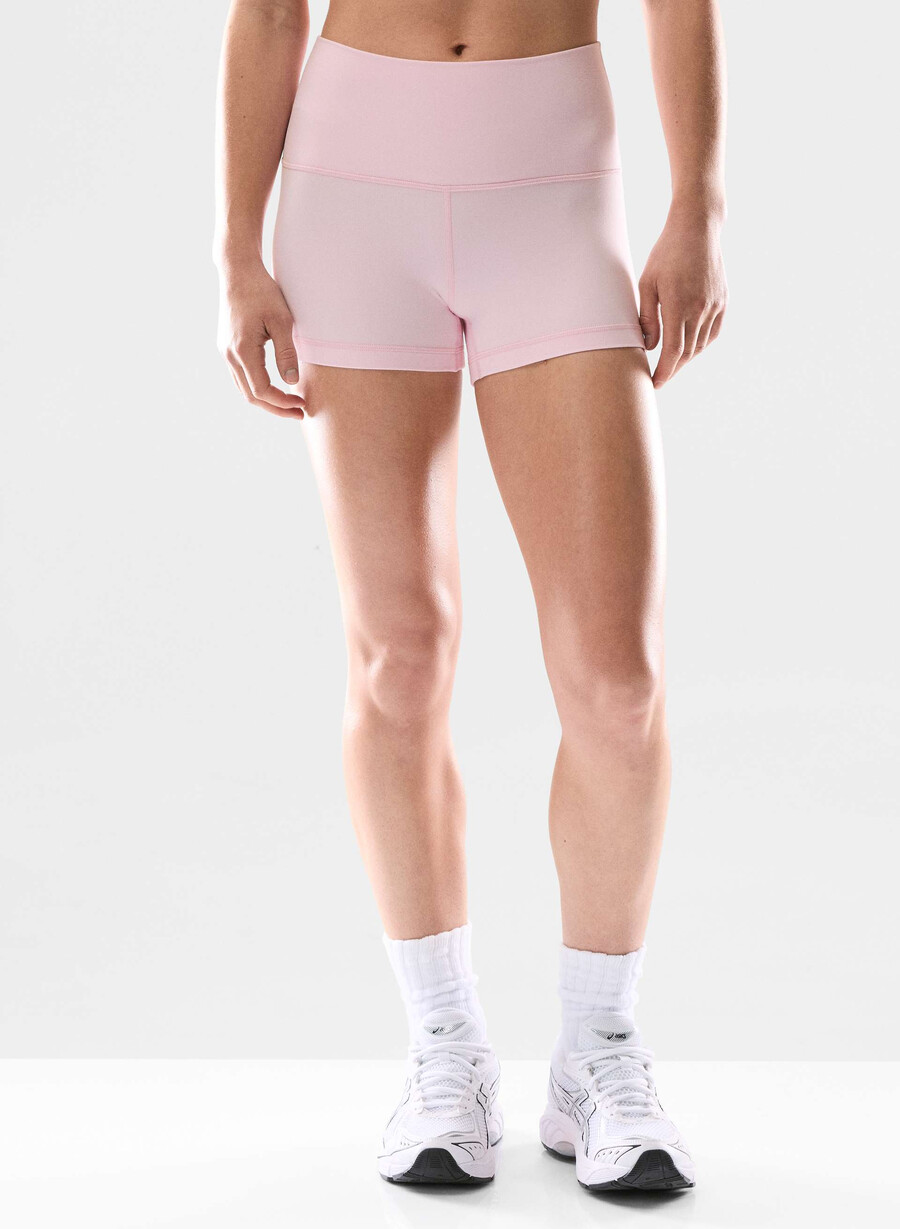 butter cheeky hi-rise 3 short villa pink