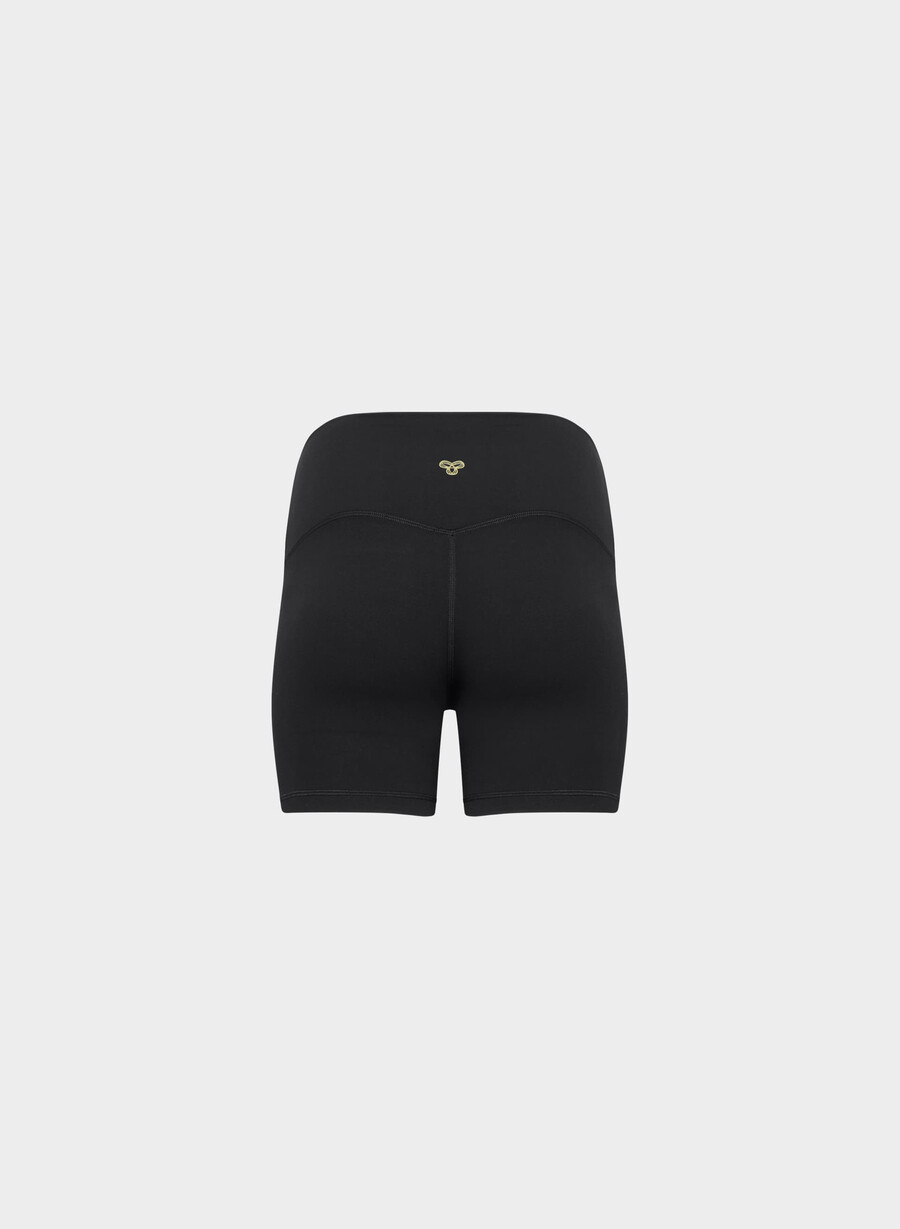 butter cheeky hi-rise 5 short black