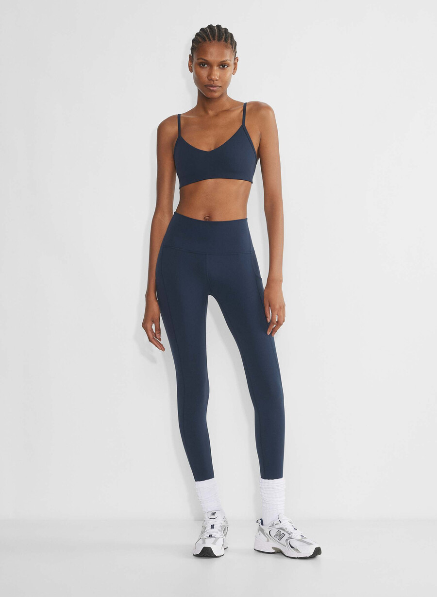 butter cheeky hi-rise pocket 26 legging nomad taupe