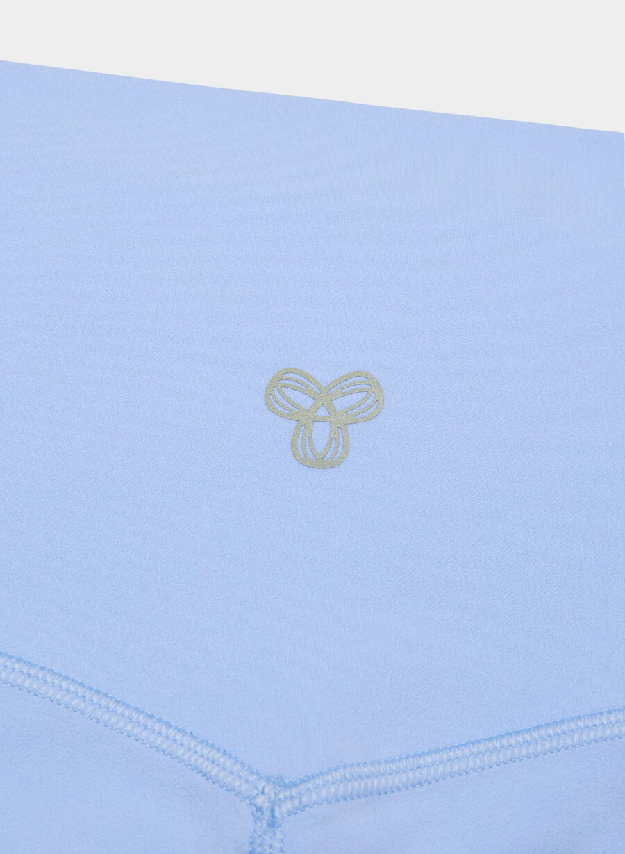 butter cheeky hi-rise pocket 26 legging dayflower blue