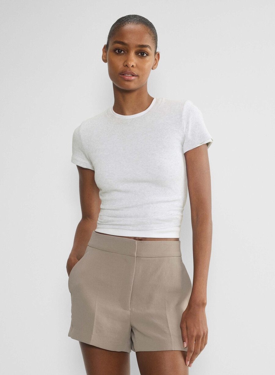 the limitless short mini - crepette nomad taupe