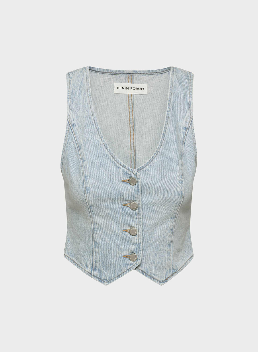 denim forum the 90s mia denim vest 15 yrs brl thr bleu