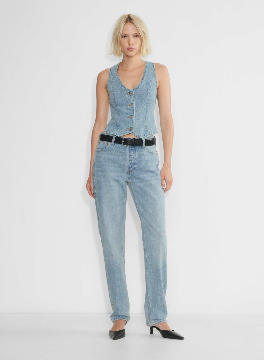 denim forum the 90s mia denim vest 7 yrs bleu taboo