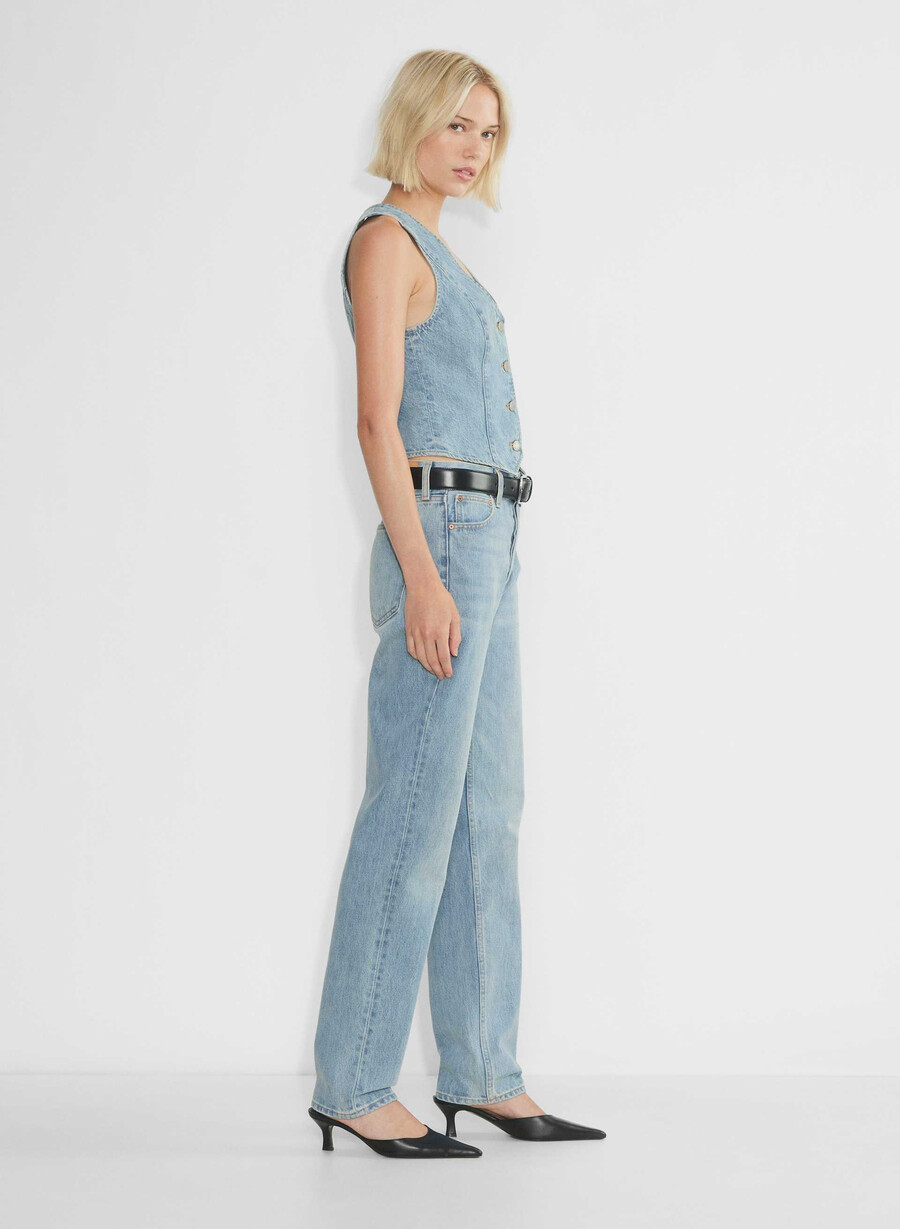 denim forum the 90s mia denim vest 7 yrs bleu taboo