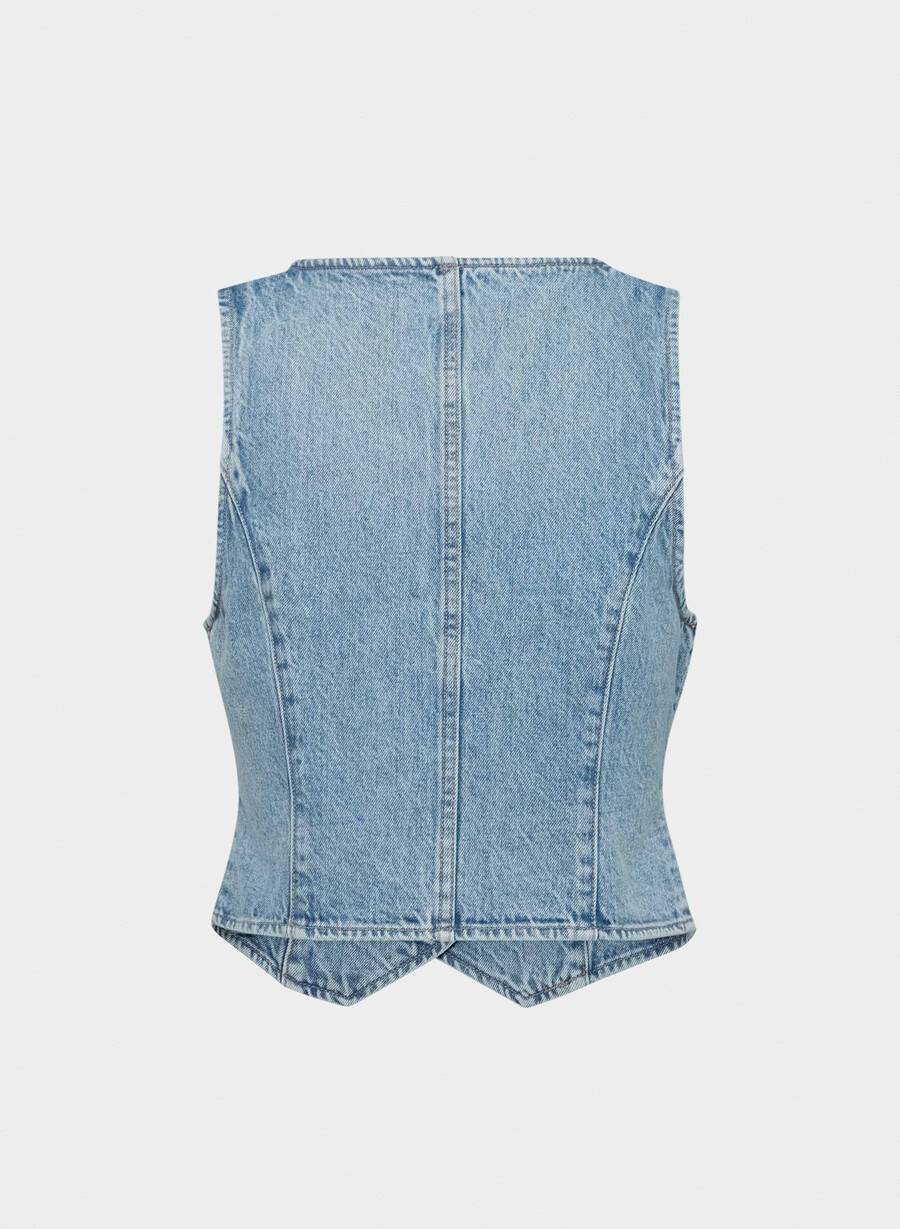 denim forum the 90s mia denim vest 7 yrs bleu taboo