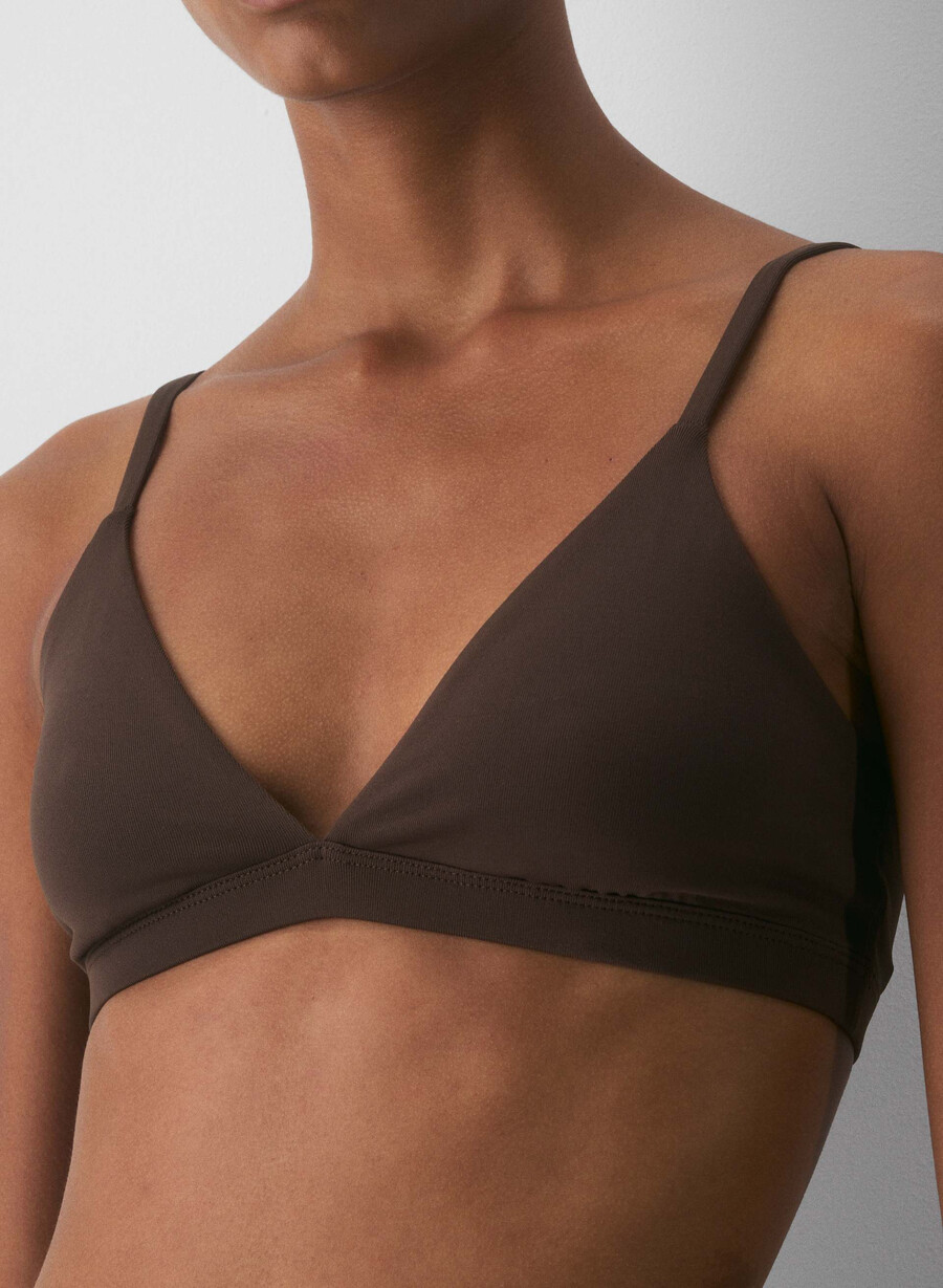 original contour amity bralette rich mocha brown