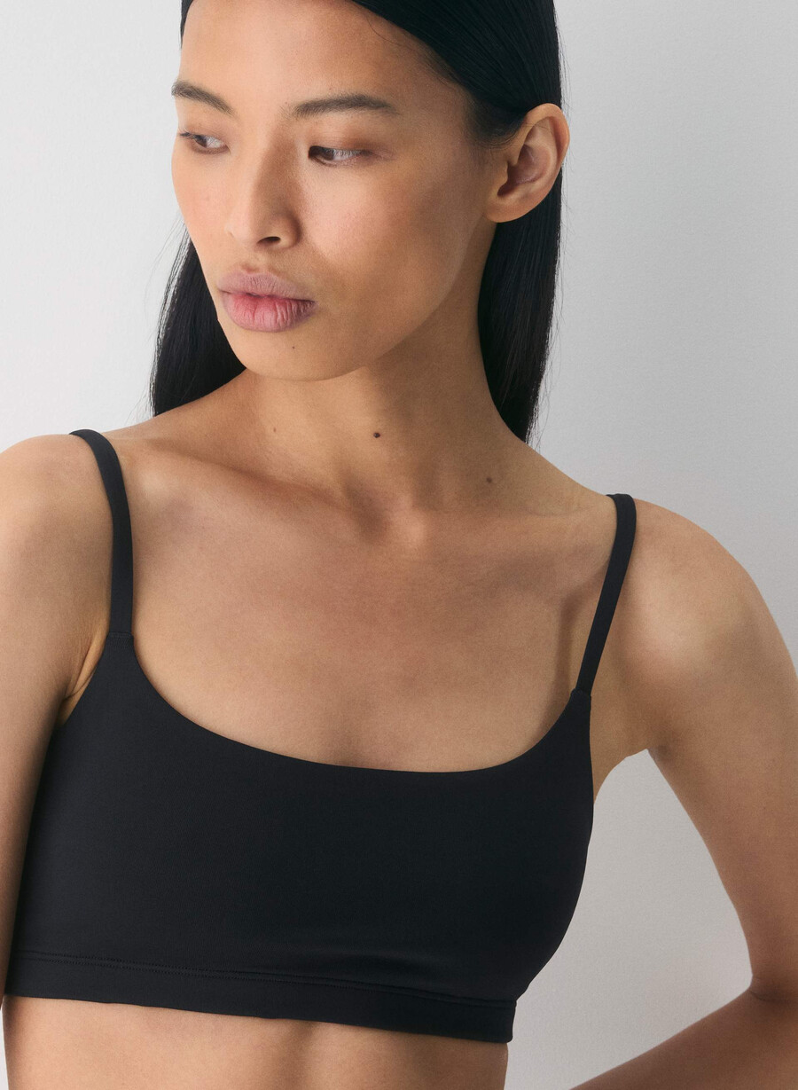 original contour sweettalk bralette black