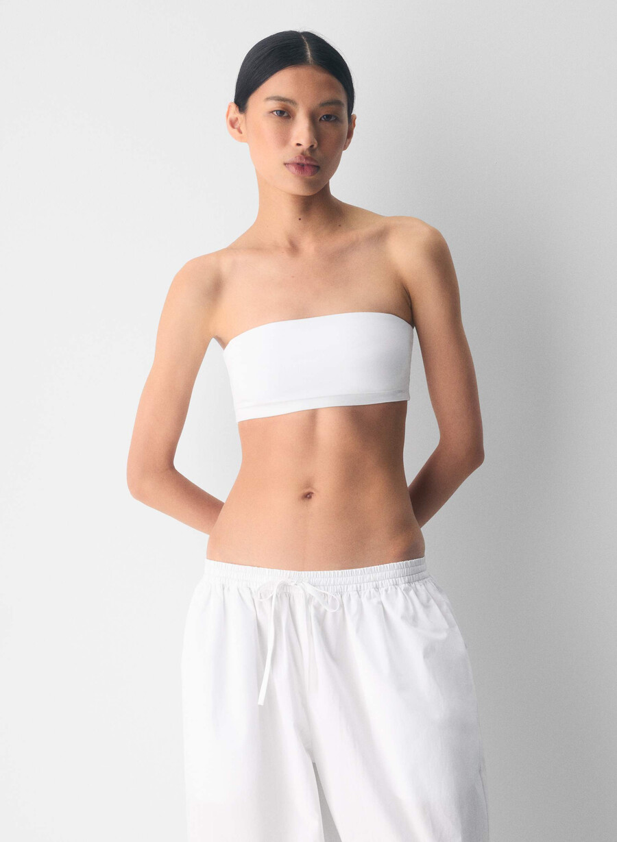 original contour sublime bandeau top bright white