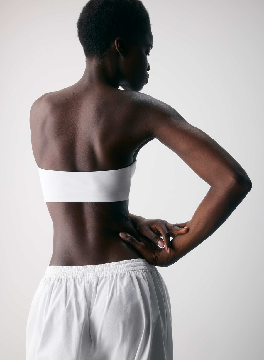 original contour sublime bandeau top bright white