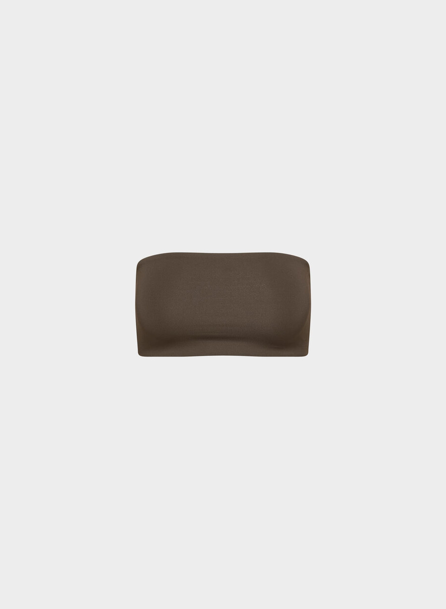 original contour sublime bandeau top rich mocha brown
