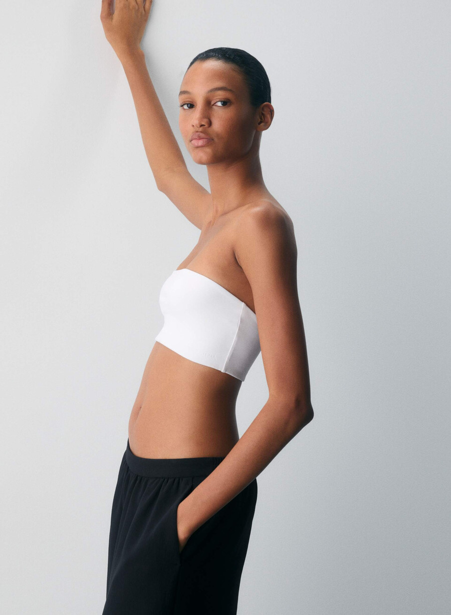 original contour sublime bandeau top chocolatier brown