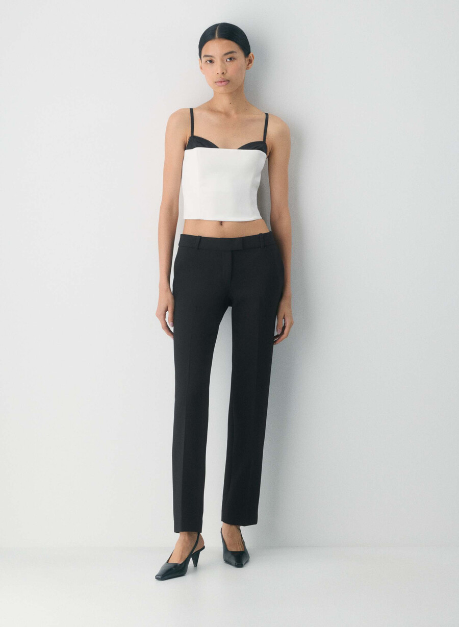 hypnotize satin bustier light birchblack