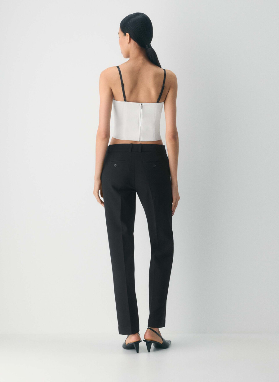 hypnotize satin bustier light birchblack
