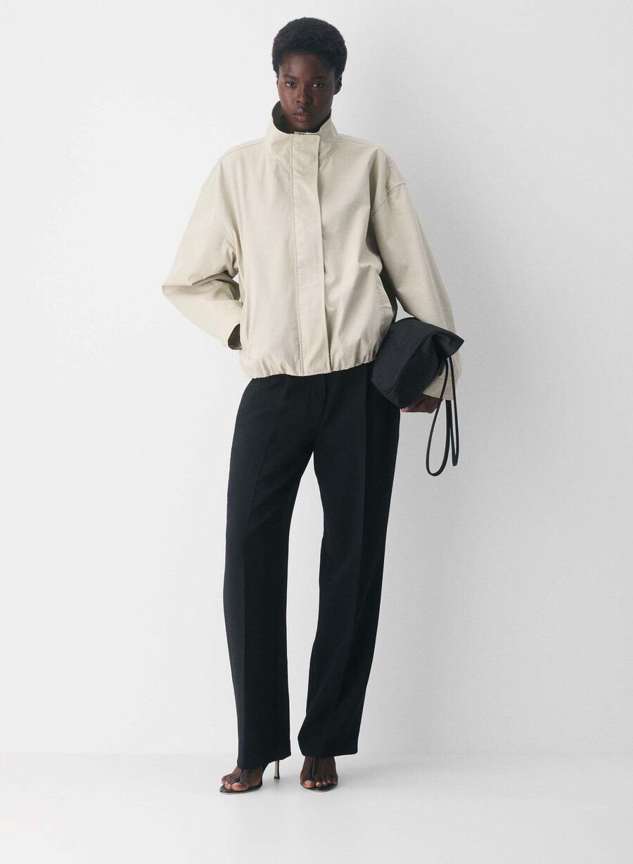 the effortless pant curve-fit - crepette black