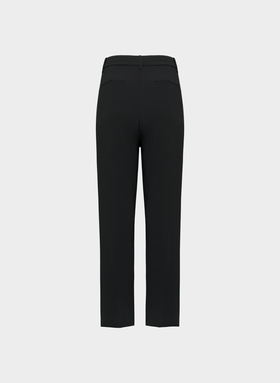 the effortless pant curve-fit - crepette black