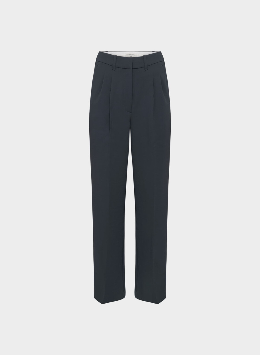 the effortless pant curve-fit - crepette dark night navy