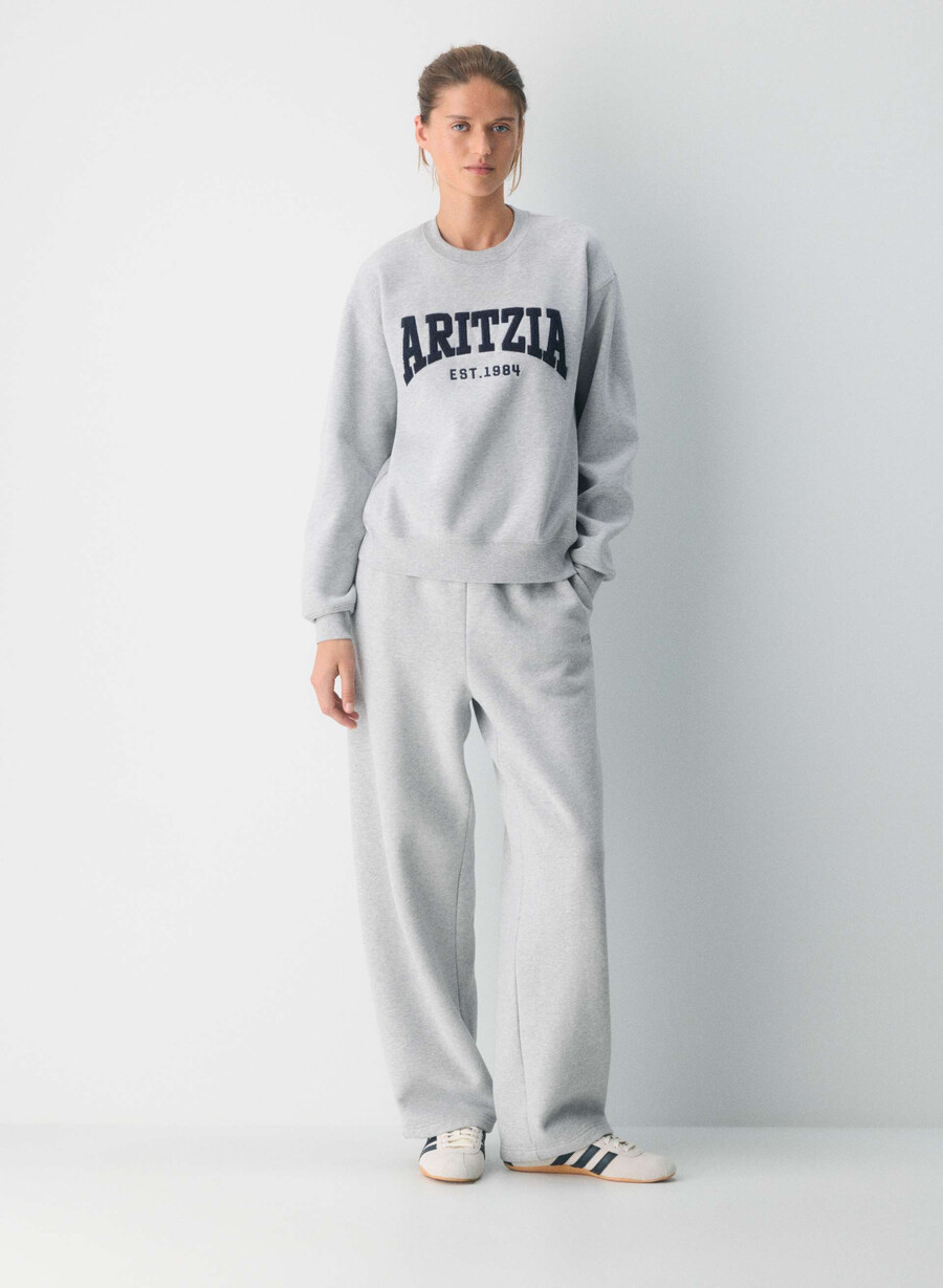 cozy sweatfleece perfect crew sweatshirt h chrome admiral