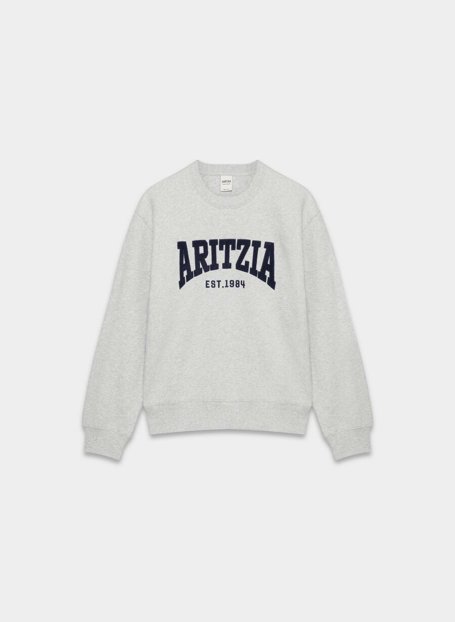 cozy sweatfleece perfect crew sweatshirt h chrome admiral