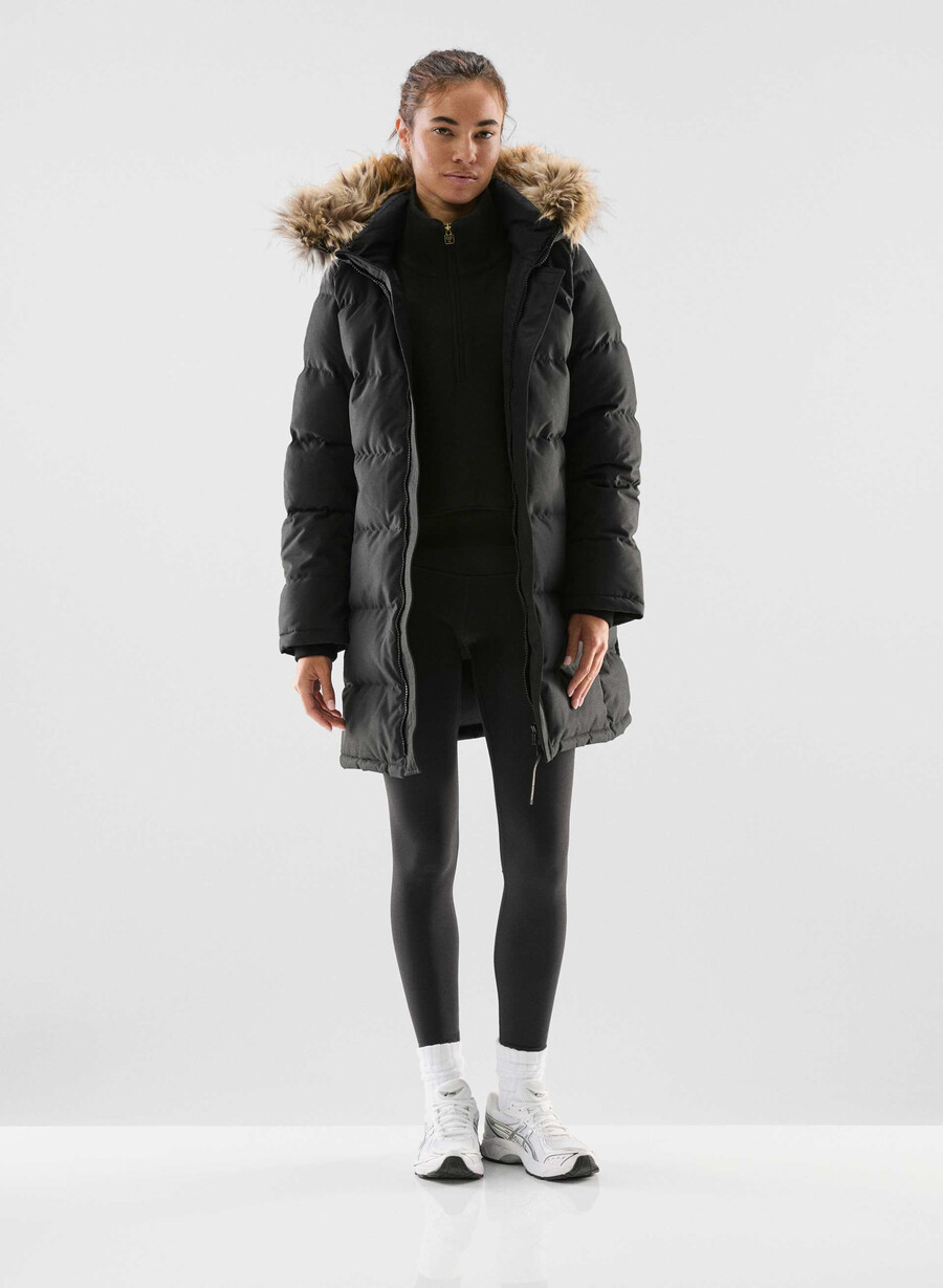 the powder parka - coldstop black