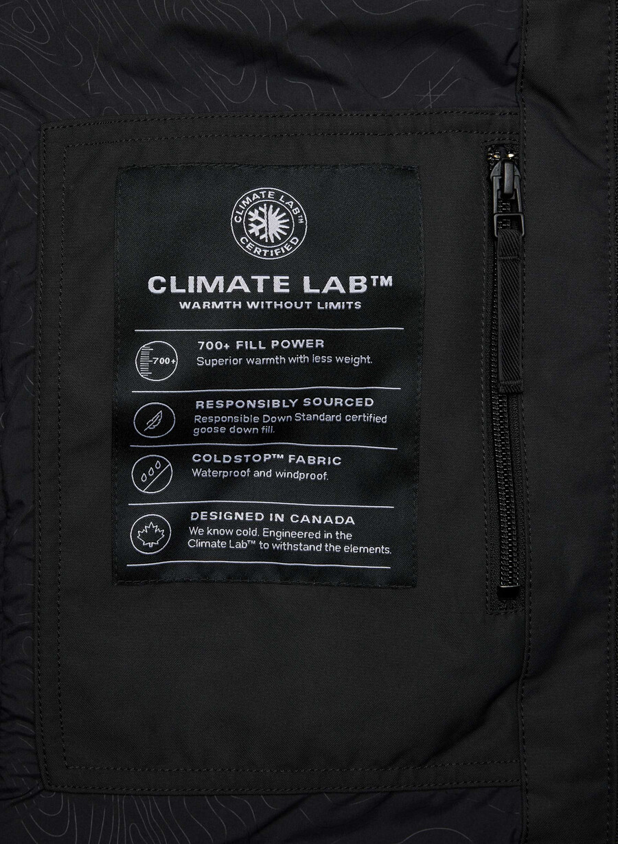 the powder parka - coldstop black