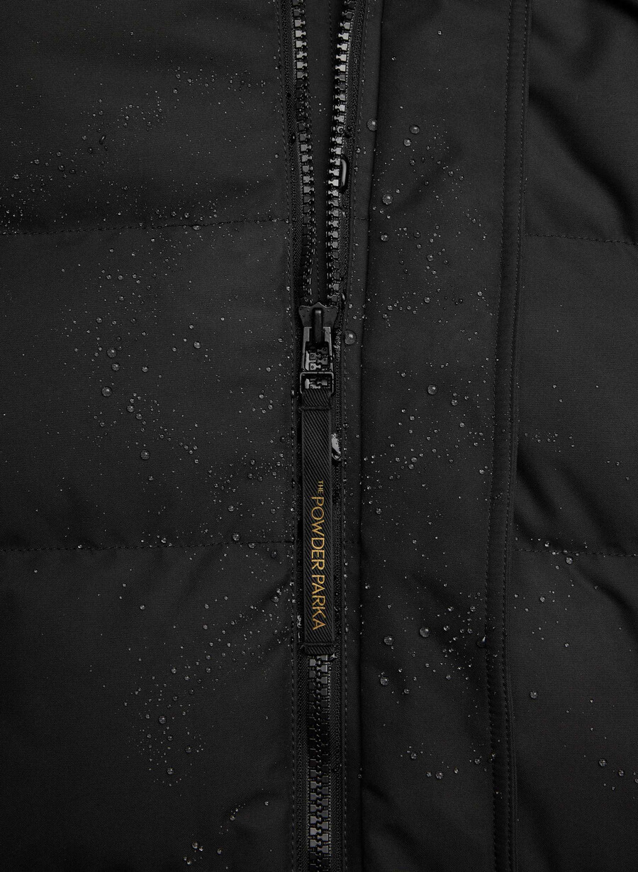 the powder parka - coldstop black