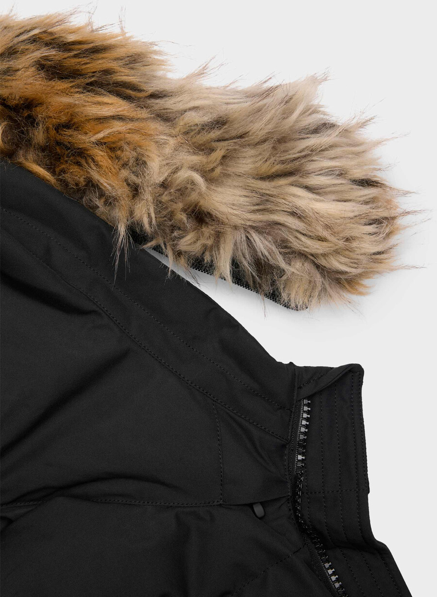the powder parka - coldstop black