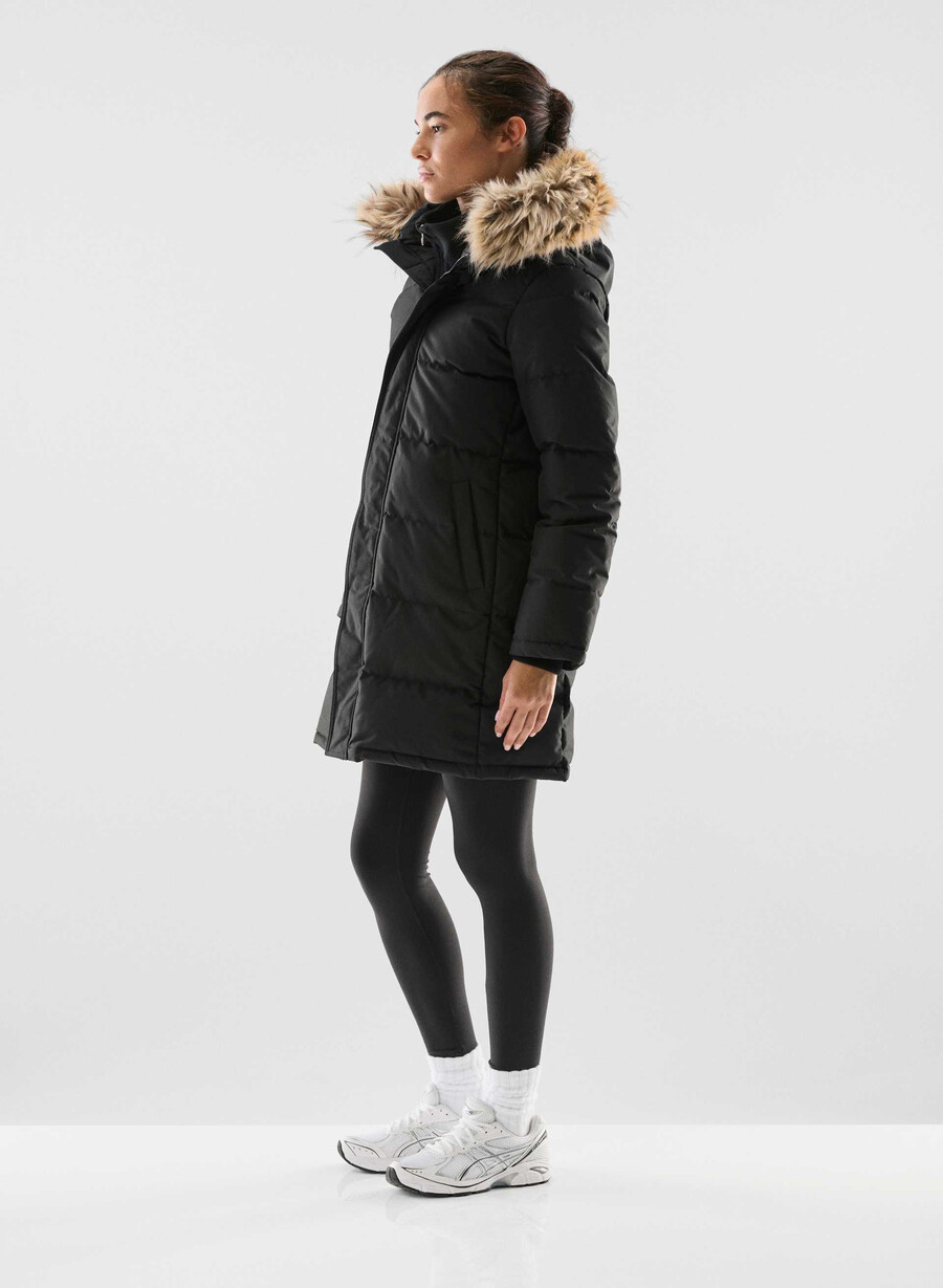 the powder parka - coldstop black
