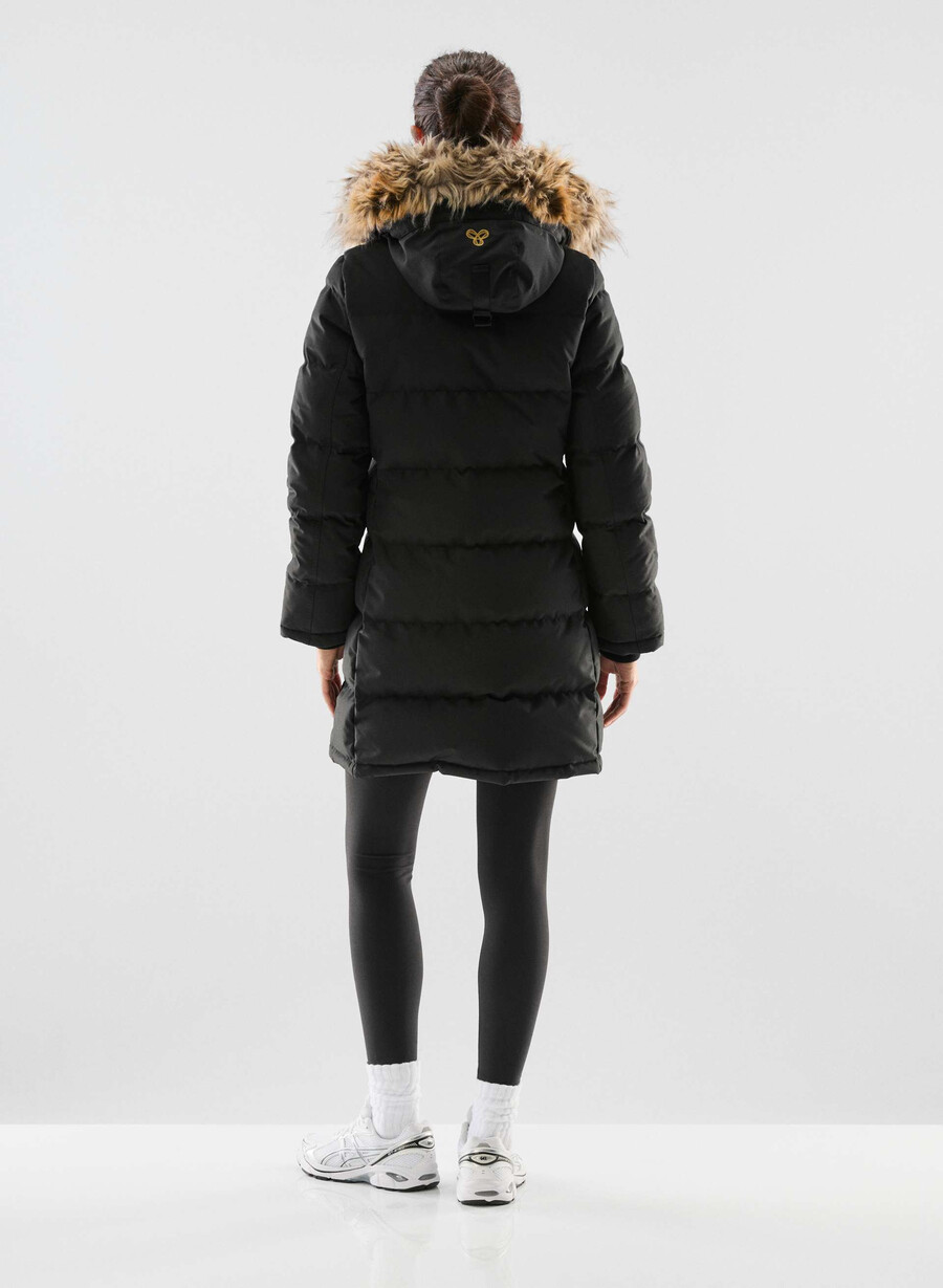 the powder parka - coldstop black
