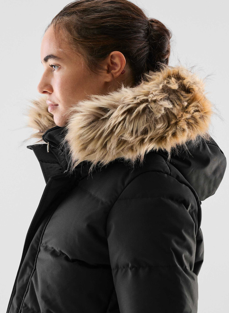 the powder parka - coldstop black