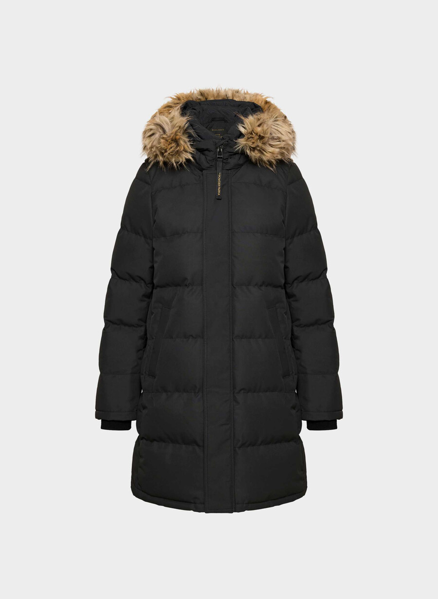 the powder parka - coldstop black