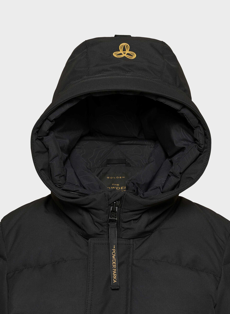 the powder parka - coldstop black