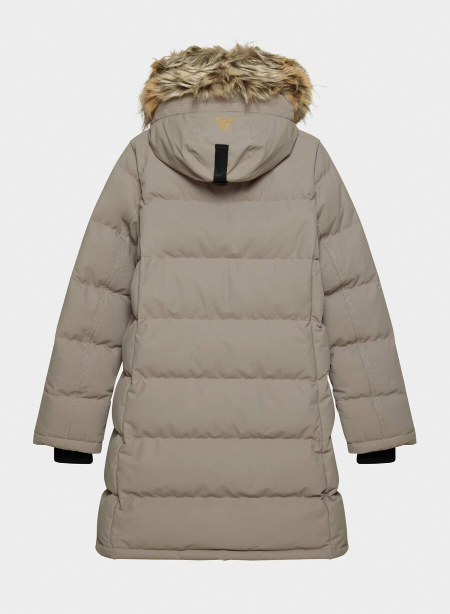 the powder parka - coldstop modern taupe