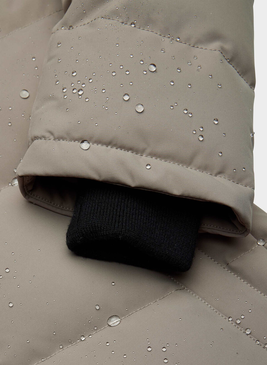 the powder parka - coldstop modern taupe