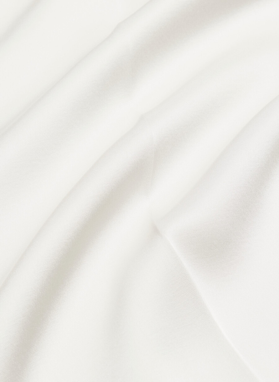 the effortless pant satin light birch