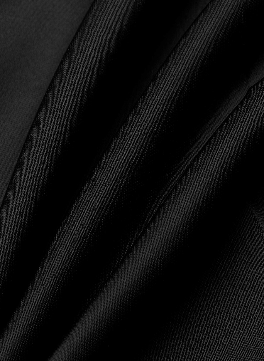 the effortless pant satin black