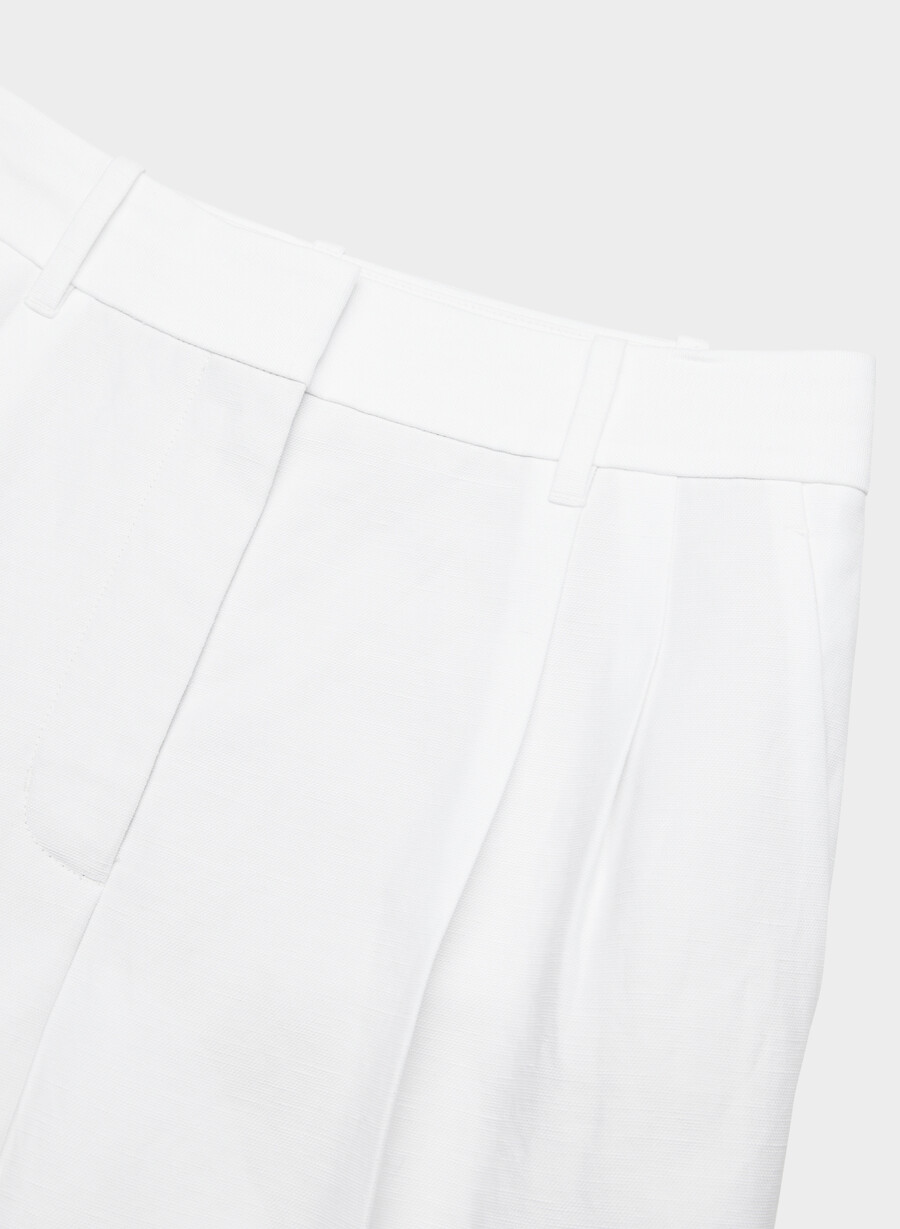 the effortless pant - cruiselinen white