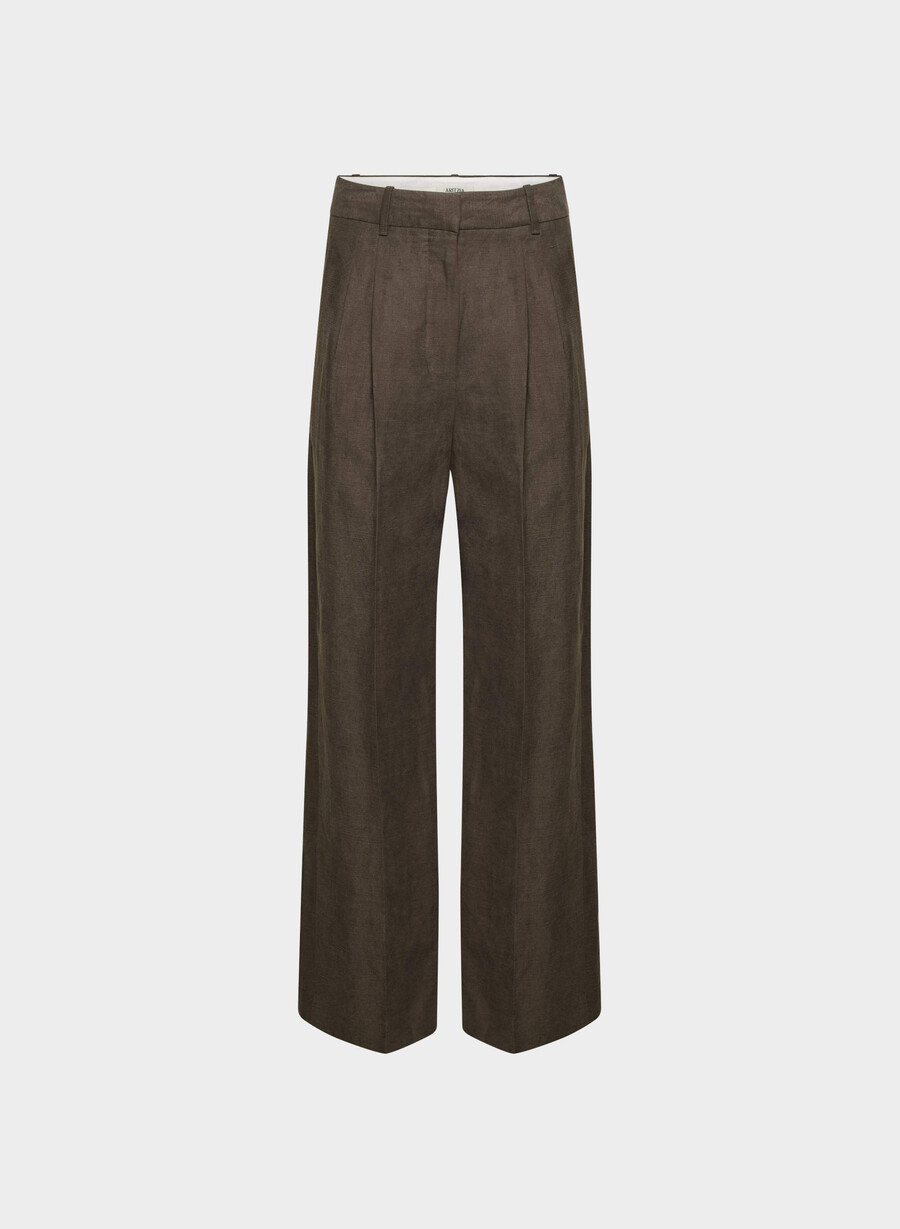 the effortless pant - cruiselinen root brown