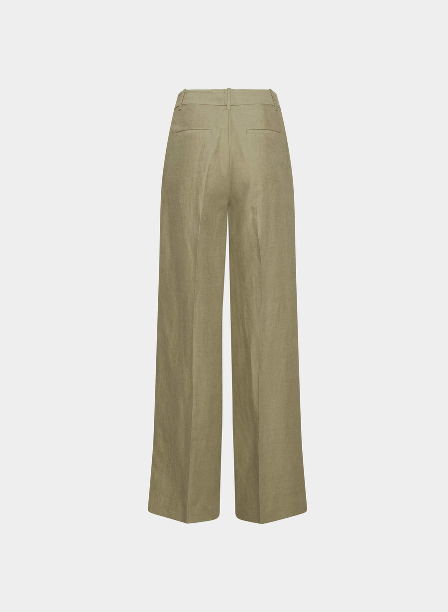 the effortless pant - cruiselinen sundried olive