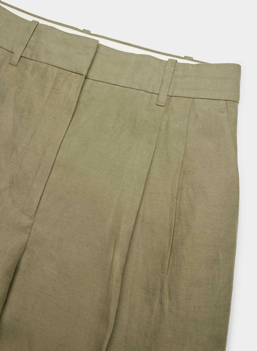 the effortless pant - cruiselinen sundried olive