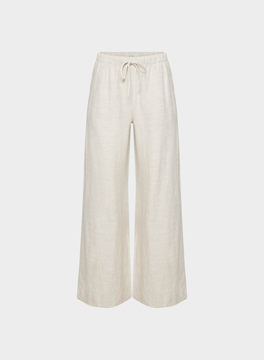 cruiselinen lodge pant undyed ecru